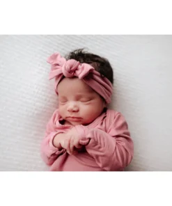 Three Little Tots Preemie + Newborn Rose Headband