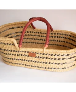 Heddle + Lamm Bedding Amma Moses Basket