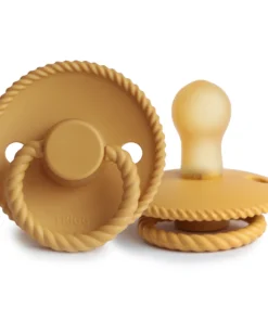 Frigg Honey Gold Rope Natural Pacifier