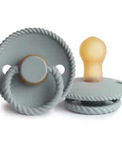 Frigg French Gray Rope Natural Pacifier Pacifier Goods