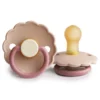 Frigg Peony Color Block Daisy Natural Pacifier Pacifier Goods