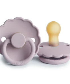 Frigg Pacifier Goods Soft Lilac Daisy Natural Pacifier