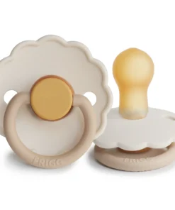 Frigg Chamomile Color Block Daisy Natural Pacifier Pacifier Goods