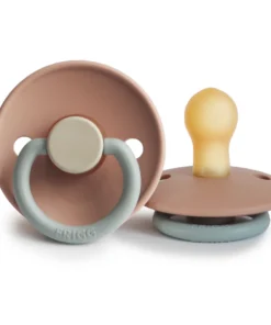 Frigg Pacifier Goods Queen Color Block Natural Pacifier