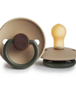 Frigg Acorn Color Block Natural Pacifier Pacifier Goods