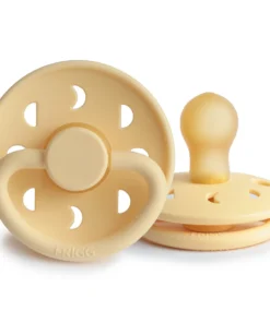 Frigg Pale Daffodil Moon Phase Natural Pacifier Pacifier Goods
