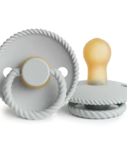 Frigg Silver Gray Rope Natural Pacifier Pacifier Goods