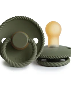 Frigg Pacifier Goods Olive Rope Natural Pacifier