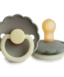 Frigg Pacifier Goods Portobello Night Daisy Natural Pacifier