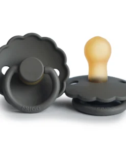 Frigg Pacifier Goods Graphite Daisy Natural Pacifier