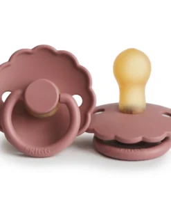 Frigg Pacifier Goods Powder Blush Daisy Natural Pacifier