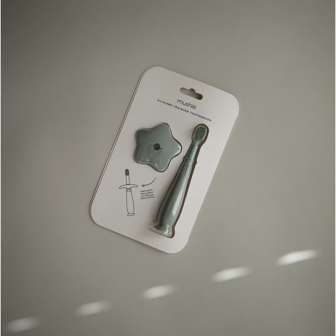 Mushie Tradewinds Blue Star Training Toothbrush 6 Mushie Tradewinds Blue Star Training Toothbrush