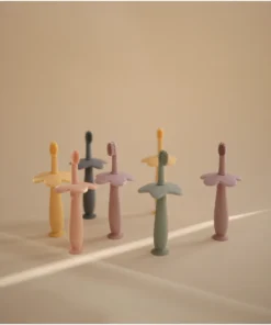 Mushie Tradewinds Blue Star Training Toothbrush 8 Mushie Tradewinds Blue Star Training Toothbrush