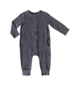 Pehr Fountain Blue Essentials Romper Overalls + Rompers
