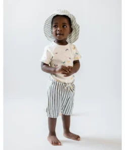 Pehr Blue Pinstripe Shorts Bottoms