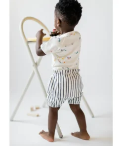 Pehr Blue Pinstripe Shorts Bottoms