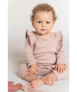 Pehr Pink Moon + Star Pleated Romper Overalls + Rompers