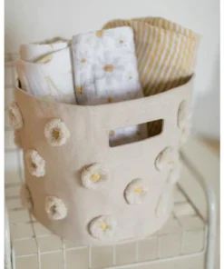 Pehr Decor Daisy Pint Basket