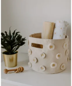 Pehr Decor Daisy Pint Basket