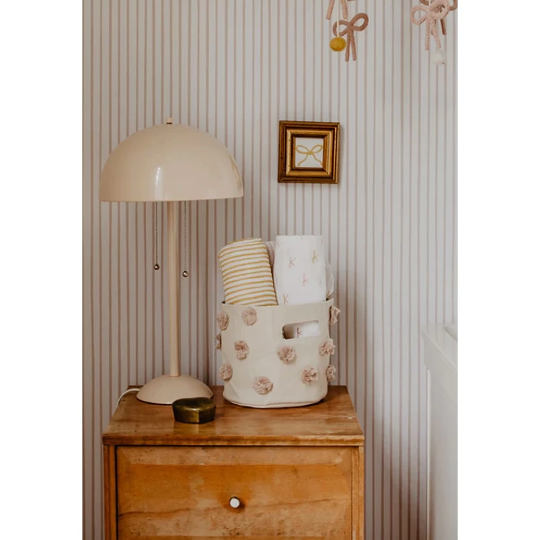 Pehr Rose Pink Pom Pom Mini Basket Decor 5 Pehr Rose Pink Pom Pom Mini Basket Decor