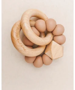 Pretty Please Teethers Canyon Sawyer Xl Teething Ring Rattle Toy Toys