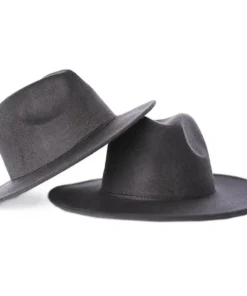 Bailey's Blossoms Black Flat Brim Women's Hat