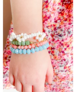 Little Lunds Co Pink Coral Bubble Bracelet Jewelry 9 Little Lunds Co Pink Coral Bubble Bracelet Jewelry