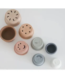 The Saturday Baby Neutral Stacking Cups Toys
