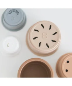 The Saturday Baby Neutral Stacking Cups Toys