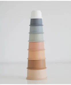 The Saturday Baby Neutral Stacking Cups Toys