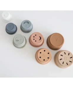 The Saturday Baby Neutral Stacking Cups Toys