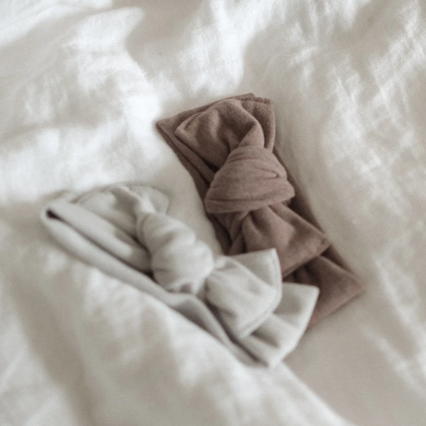 Mae + Skye Grape French Terry Headwrap 4 Mae + Skye Grape French Terry Headwrap