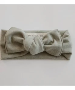 Mae + Skye Soft Sage French Terry Headwrap Headwear