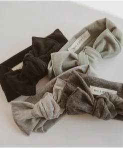 Mae + Skye Soft Sage French Terry Headwrap Headwear