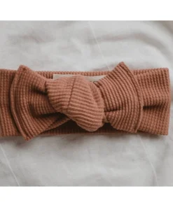 Mae + Skye Fig Waffle Knit Headwrap Headwear