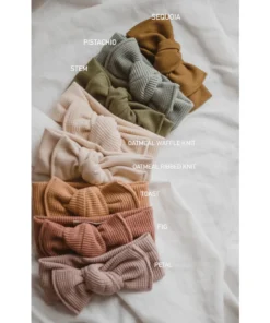 Mae + Skye Fig Waffle Knit Headwrap Headwear 7 Mae + Skye Fig Waffle Knit Headwrap Headwear