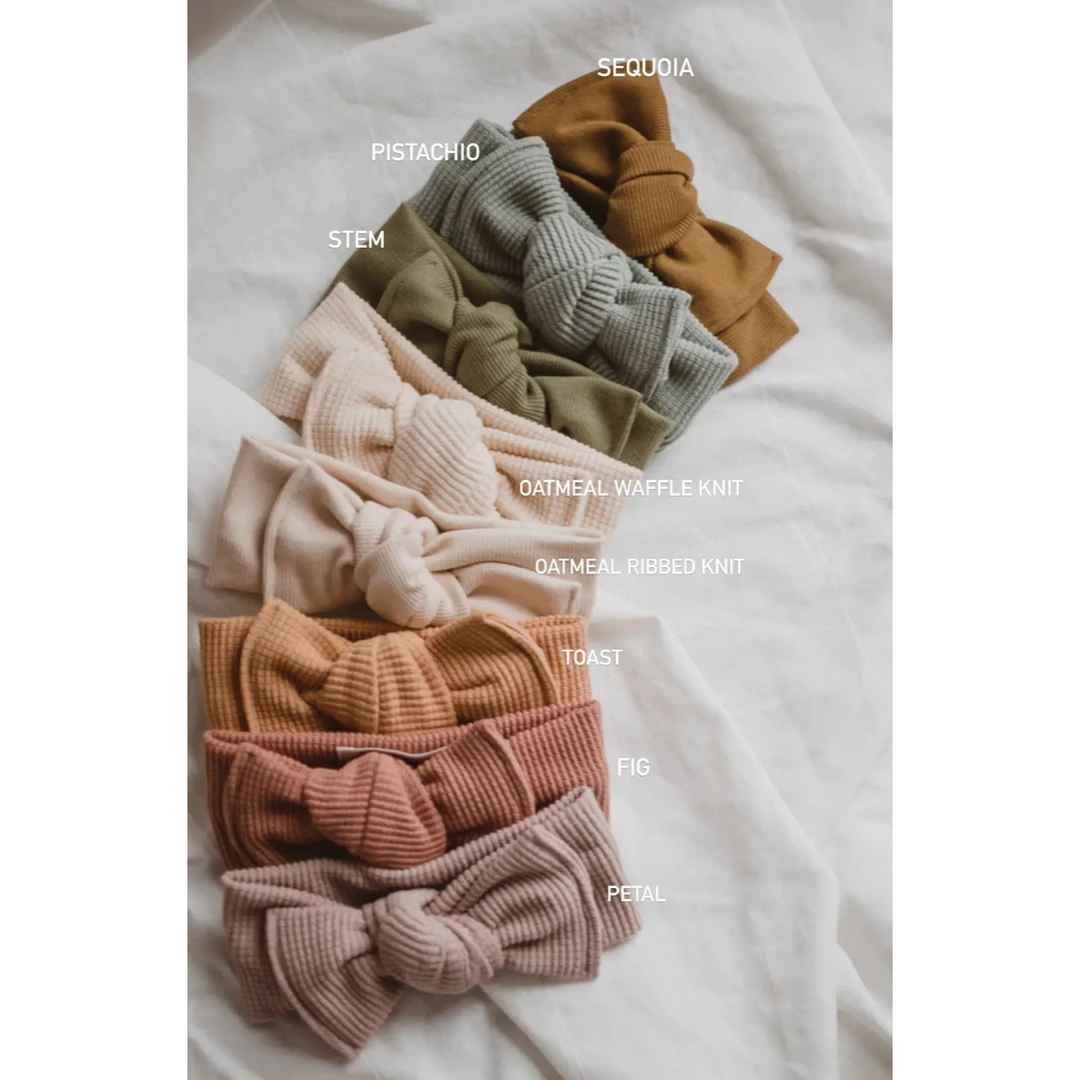 Mae + Skye Toast Waffle Knit Headwrap 5 Mae + Skye Toast Waffle Knit Headwrap