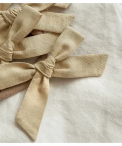 Mae + Skye Honey Petite Schoolgirl Bow Nylon Headband Headwear