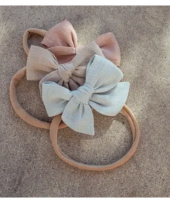 Mae + Skye Headwear Meadow Mini Pinwheel Bow Hair Clip