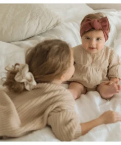 Mae + Skye Headwear Brick Ribbed Knit Headwrap