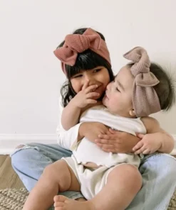 Mae + Skye Petal Waffle Knit Headwrap Headwear