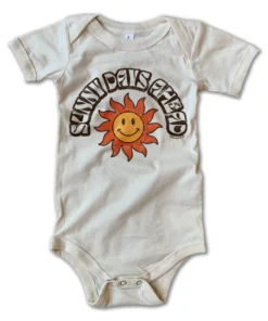 Rivet Apparel Bodysuits Sunny Days Ahead Vintage Onesie