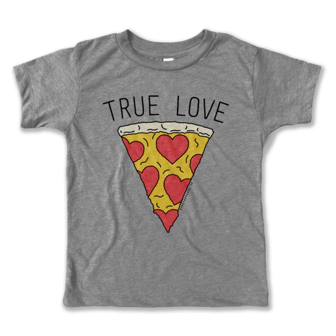 Rivet Apparel True Love Pizza Vintage Tee Graphic Tees 3 Rivet Apparel True Love Pizza Vintage Tee Graphic Tees
