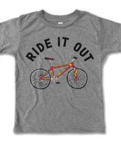 Rivet Apparel Graphic Tees Ride It Out Bike Vintage Tee