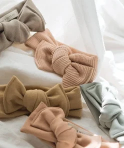 Mae + Skye Roseclay Waffle Knit Headwrap