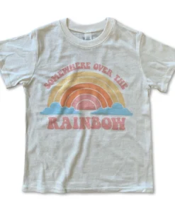 Rivet Apparel Over The Rainbow Pastel Vintage Tee