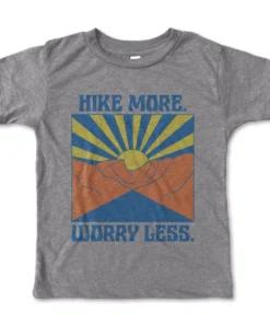Rivet Apparel Hike More Worry Less Vintage Tee Graphic Tees