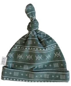 Mebie Baby Preemie + Newborn Alpine Knotted Organic Cotton Beanie
