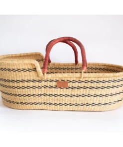 Heddle + Lamm Bedding Amma Moses Basket