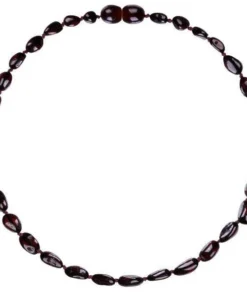 Powell's Owl Jewelry Amber Baroque Cherry Necklace